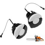 Bouchon d'essence et bouchon d?huile pour tron�onneuse stihl, lot bouchons carburant pour stihl, 1 grand ...