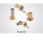 Raccords, bouchons, crous pour gaz butane et propane - bouchon femelle 20x150 - p34 - sous coque