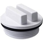 Bouchon d'hiver pour buse d'piscine - avec joint torique - filetage extrieur 1, 5  - bouchon d'hiver ...