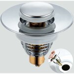 Aougo - bouchon lavabo, bonde de lavabo pop - up, universel filtre de vidange anti - bloqu de lavabo ...