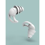 Bouchons d'oreilles anti bruit sommeil etanches en silicone 33db antibruit blocage du son les bouchons ...