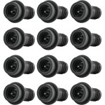 Bouchons pour pompe vide 12 - pi�ces, bouchon bouteille vin, garder le vin frais - noir