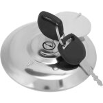 Bouchon de r�servoir de carburant de moto avec cl�s de verrouillage remplacement chrom� poli pour cb1000c ...