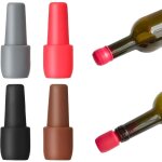 Bouchon en silicone pour bouteille de vin, bouchon r�utilisable pour bouteille de vin mousseux, bouchon ...
