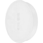Bouchon de trou, embout de tube rond en pvc, id�al pour prot�ger les tuyaux (blanc, 70mm de diam�tre ...