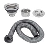 Bouchon vidange �vier acier inoxydable bac salon coiffure r�cup�rateur lit