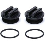 Bouchon de vidange filet noir 1 - 1 / 2' pour filtre de piscine (sp1022cblk, 86202000, 190030, 27001 ...
