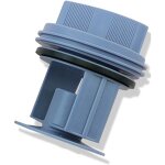 Bouchon de vidange pour lave - linge siemens, bosch wm1095 / 1065 wd7205, 7, 66, 3 cm, bleu