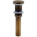 Bouchon de vidange popup accessoire �vier robinet de salle de bain lavabo rebondissant laiton antique ...