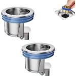 Bouchon de vidange pour sol de douche, bouchon d�odorant, vanne de vidange unidirectionnelle, pr�vention ...