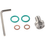 Bouchon de vidange surdimensionn� piggyback en acier inoxydable, kits de r�paration de filetage de carter ...