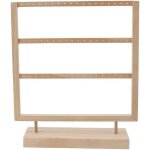 Boucles d'oreilles organisateur support journal couleur boucles d'oreilles en bois porte - bijoux pr�sentoir ...