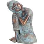 Bouddha decoration, sculpture bouddha bronze rsine endormi sud est asiatique style statue bouddha dcoration ...