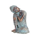 Bouddha decoration, sculpture bouddha bronze rsine endormi sud est asiatique style statue bouddha dcoration ...