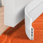 Boudin de porte autocollant pour portes, résistant aux intempéries, 5x 100cm (l x l), en silicone, pour ... Boudin de porte autocollant pour portes, résistant aux intempéries, 5x 100cm (l x l), en silicone, pour ...