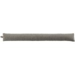 Douceur d'int�rieur - boudin de porte imitation fourrure bouclette wooly gris 80x10 cm