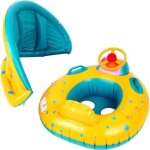 Bou�e b�b� flotteur gonflable - multicolore - pour enfant de 7 mois � 4 ans - accessoire de piscine