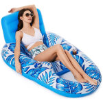 Bou�e gonflable d'ext�rieur pour piscine, chaise flottante de piscine, matelas de piscine en pvc avec ...