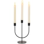 Bougeoir cand�labre � 3 bras or pour centre de table mariage - bougeoirs en m�tal moderne chandeliers ...