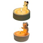 Bougeoir chat bougeoirs pour bougies chauffe - plat chaton r�chauffement des pattes de chat photophores ...