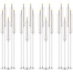 Bougeoirs �lectroniques, d�corations de bougeoirs pour f�te d'anniversaire de mariage, lot de 4 bougeoirs, ...