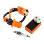 Bougie d'allumage de bobine d'allumage cdi de performance de course, pour scooter atv gy6 50cc 125cc ...