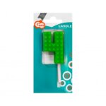 Bougie d'anniversaire blocks, num�ro 4, hauteur 5, 5 cm