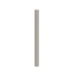 Bougie bâton 'demi' 26cm gris clair Bougie bâton 'demi' 26cm gris clair