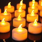 Bougies chauffe - plat sans flamme  piles, avec piles cr2032, bougies chauffe - plat led sans flamme, ...