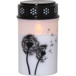 Star trading - bougie funéraire led 'pissenlit', minuterie, 12 cm Star trading - bougie funéraire led 'pissenlit', minuterie, 12 cm