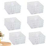 Bougies lumineuses 6 pièces cube led chauffe - plat Électriques sans flamme fausses décorations pour ... Bougies lumineuses 6 pièces cube led chauffe - plat Électriques sans flamme fausses décorations pour ...