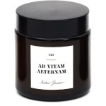 Bougie parfume 12 h latin  la cire de paraffine modle 'ad vitam aeternam' senteur jasmin