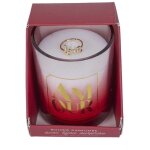 Bougie parfum�e avec bague surprise (h8, 4 cm) collection amour senteur r�ve poudr�