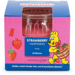 Bougie parfum�e haribo? 85 g, h x d : 6, 5 x 8 cm, bougie en verre, cire de paraffine, id�e cadeau, rouge ...