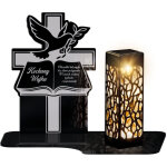 Bougie solaire xl premium pour le livre de la colombe du cimeti�re all saints