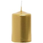 Bougie votive dore 6 cm