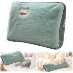 Bouillotte electrique, bouillotte eau chaude peluche chauffante rechargeable, pour main lit ventre, idal ...