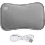 Bouillotte �lectrique pliable avec housse en flanelle lavable, chauffe - lit et chauffe - mains automatique ...