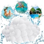 Boules de filtre de piscine, 700g balles filtrantes au lieu de 25 kg de sable filtrant, m�dia filtre ...