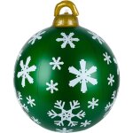 Boule gonflable de nol 23, 6 pouces boule gante de nol en pvc boule gonflable intrieure et extrieure ...