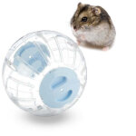 Boule de hamster avec couvercle bleu clair