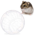 Boule de hamster transparente