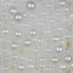 Boules de jeu �7cm 100pcs perle, transparente