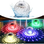 Boules lumineuses solaires flottantes pour piscine - lot de 2 - lampes �tanches ip68 - d�coration et ...