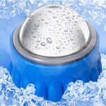 Boule de massage glac�e, th�rapie par le froid et la chaleur, soulagement de la douleur des tissus profonds, ...