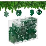 Boules de no�l, lot de 100, en plastique, paillettes, mates, brillantes, d�coration de sapin, choix de ...