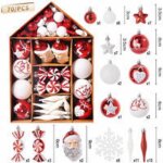 Boules de noel 70 pcs suspendues au sapin de noel pendentifs decoratifs pour maison fete cadeaux pour ... Boules de noel 70 pcs suspendues au sapin de noel pendentifs decoratifs pour maison fete cadeaux pour ...