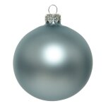 Boule de noël bleu mat Ø6 cm Boule de noël bleu mat Ø6 cm