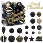 Boules de nol dcoratives, 65 pices, incassables, pour mariage, sapin de nol