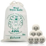 Boule s�che linge de laine, r�utilisables anti - rides s�choir boules r�duit temps de s�chage, balle ...